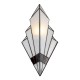 Tiffany væglampe 23x13cm H43cm