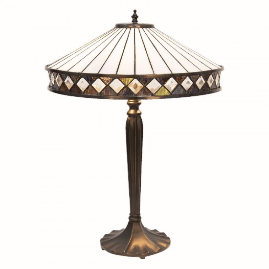 Bordlampe 59cm Tiffany