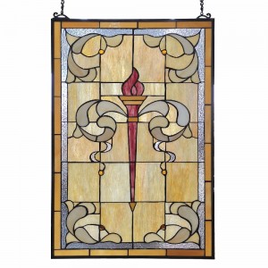 Glas panel i Tiffany 50x100cm Glas panel i Tiffany 50x100cm