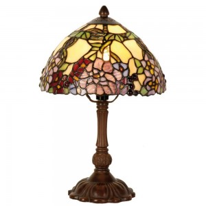 Bordlampe Tiffany skærm 32cm høj Bordlampe Tiffany skærm 32cm høj