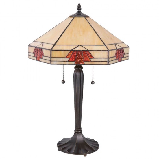 Bordlampe Tiffany 59cm høj Bordlampe Tiffany 59cm høj