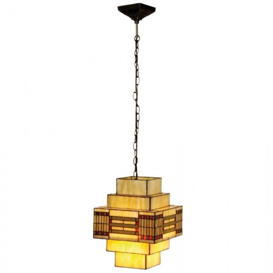 Tiffany loftslampe 30x30cm
