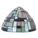 Væglampe Tiffany glas 18cm høj