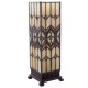 Bordlampe Tiffany glas 12x12cm Bordlampe Tiffany glas 12x12cm