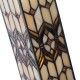 Bordlampe Tiffany glas 12x12cm Bordlampe Tiffany glas 12x12cm