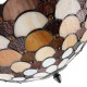 Loftslampe Tiffany glas flerfarvet Ø41cm Loftslampe Tiffany glas flerfarvet Ø41cm