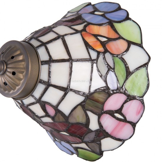 Flot Bordlampe med Tiffany skærm