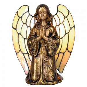 Lampe Engel med Tiffany vinger Lampe Engel med Tiffany vinger