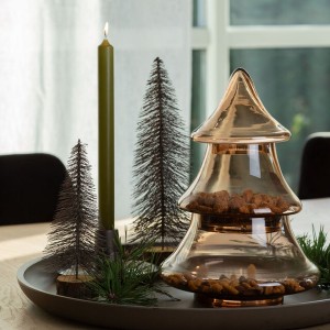 Træ vintage brunt 30cm