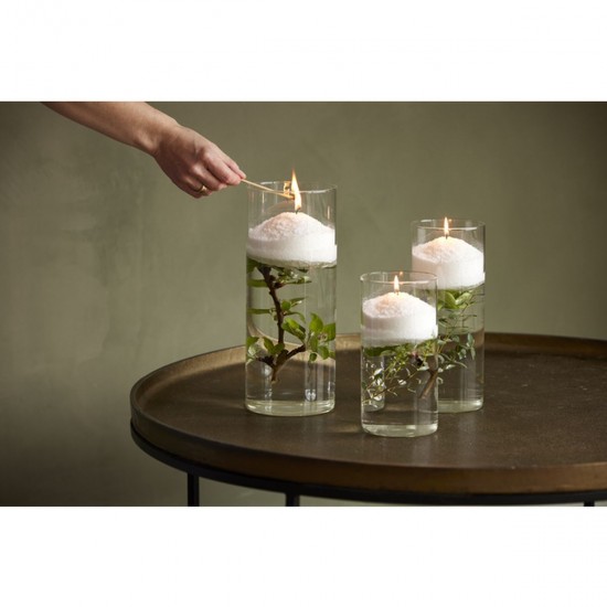 Stearin Pulver - Stearinsand - 250 gram incl. 10 væger