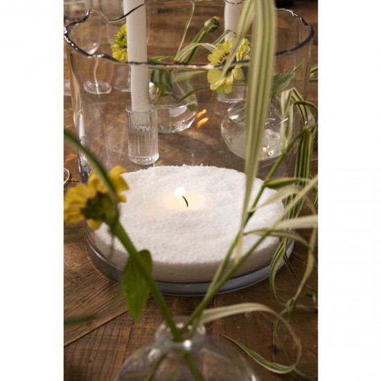 Stearin Pulver - Stearinsand - 250 gram incl. 10 væger