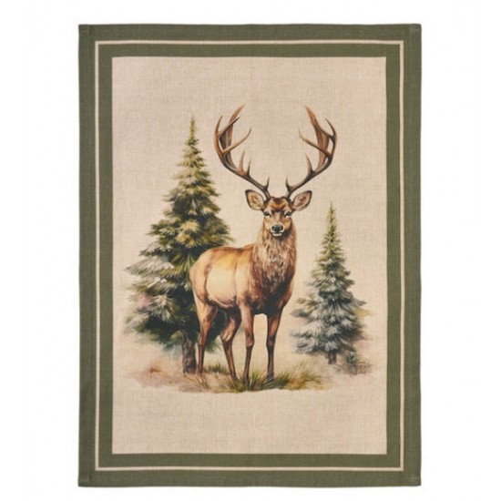 Viskestykke 50x70cm Rensdyr