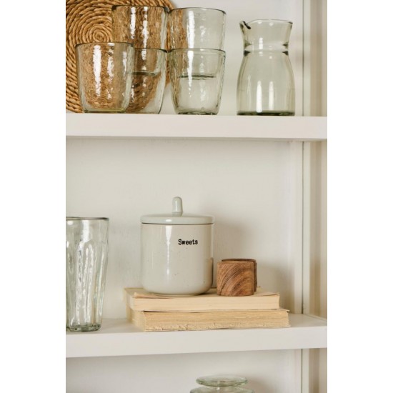 Vægskab Gilleleje med 3 hylder 3 glassider