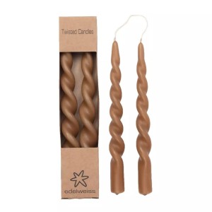 2 stk Twisted Lys Karamel i æske