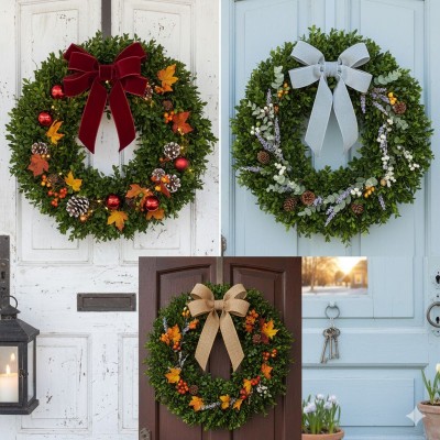 Ægte Buksbom krans 30 cm