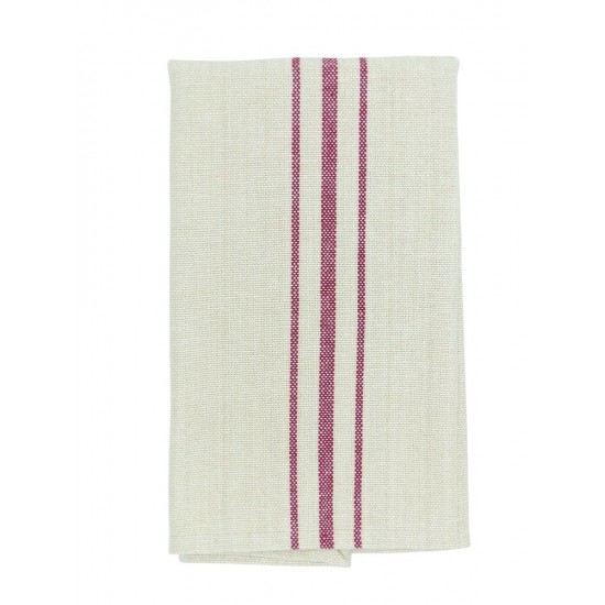 Viskestykke Jute rød 45x65 cm Viskestykke Jute rød 45x65 cm