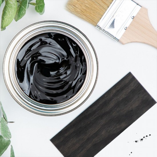 No Pain Gel Stain Colonial Black 16oz = 473 ml - Oliebaseret bejdse No Pain Gel Stain Colonial Black 16oz = 473 ml - Oliebaseret bejdse