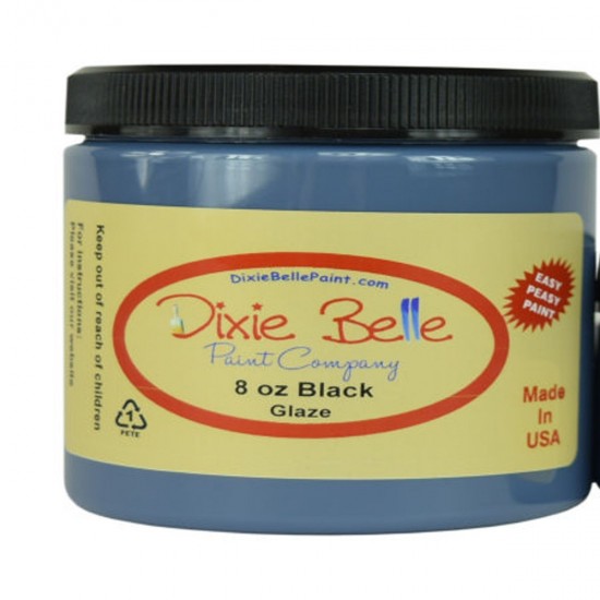 Glaze 8oz = 236 ml - Black Glaze 8oz = 236 ml - Black