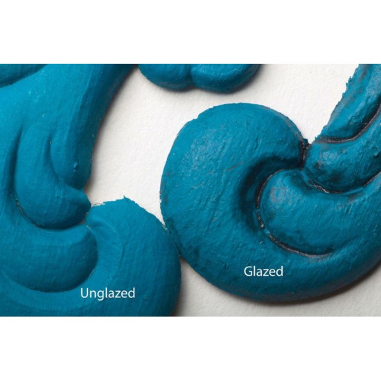 Glaze 8oz = 236 ml - Black Glaze 8oz = 236 ml - Black