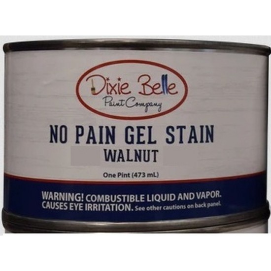 No Pain Gel Stain Walnut 16oz = 473 ml - Oliebaseret bejdse