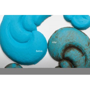 Glaze 4oz = 118 ml Van Dyke Brown Glaze 4oz = 118 ml Van Dyke Brown