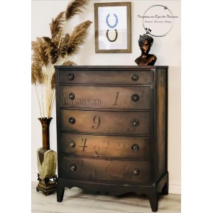 Chocolate 16oz = 473 ml Kalkmaling Dixie Belle