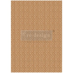 Decoupage Papir - Artisanal Basket Charm 59x84 cm Decoupage Papir - Artisanal Basket Charm 59x84 cm