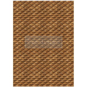 Decoupage Papir - Timber Love 59x84 cm Decoupage Papir - Timber Love 59x84 cm