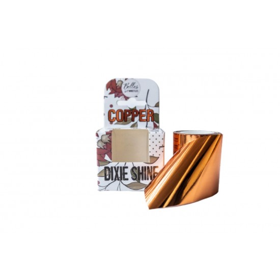 Dixie Shine - Kobber folie 5 cm x 30 meter