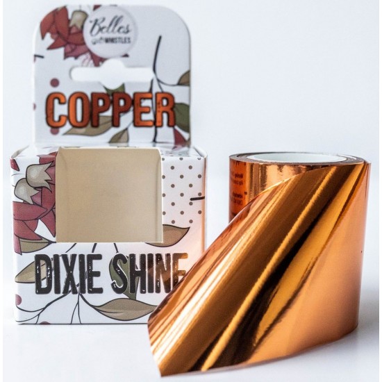 Dixie Shine - Kobber folie 5 cm x 30 meter