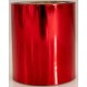 Dixie Shine - Rød metallic folie 5 cm x 30 meter
