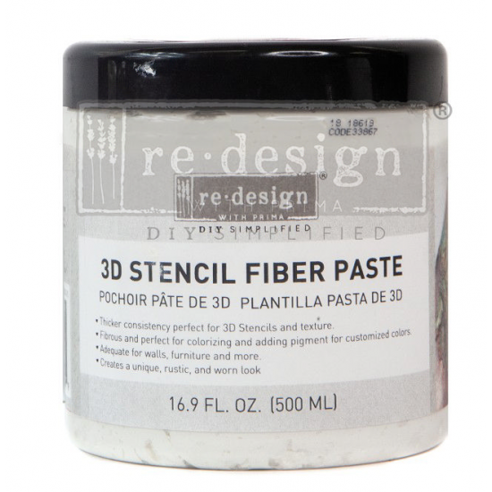 3D Stencil Fiber Paste 500 ml - Redesign with Prima
