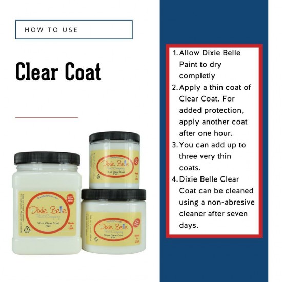 Clear Coat Flat 16oz = 473 ml top coat mat