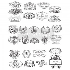 Transfer Classic Vintage labels ca. 60 x 89 cm Transfer Classic Vintage labels ca. 60 x 89 cm