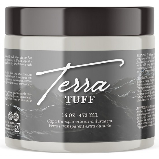Terra Tuff  Top Coat clear mat 473 ml - Terra Clay Dixie Bell