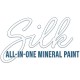 Gråhvid - Oyster 473 ml Silk All-in-one Mineral maling
