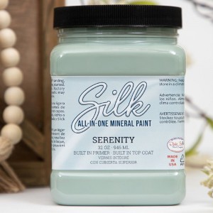 Grøn - Serenity 946ml Silk All-in-one Mineral maling