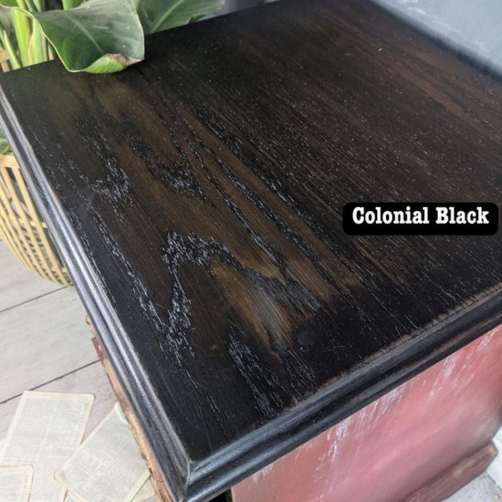 No Pain Gel Stain Colonial Black 16oz = 473 ml - Oliebaseret bejdse No Pain Gel Stain Colonial Black 16oz = 473 ml - Oliebaseret bejdse