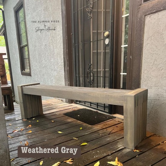 No Pain Gel Stain Weathered Gray 16oz = 473 ml - Oliebaseret bejdse No Pain Gel Stain Weathered Gray 16oz = 473 ml - Oliebaseret bejdse