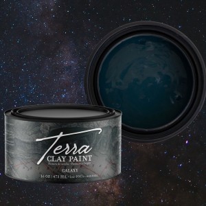 Mørkeblå Lermaling Galaxy - Terra Clay Paint Dixie Belle 473 ml Mørkeblå Lermaling Galaxy - Terra Clay Paint Dixie Belle 473 ml