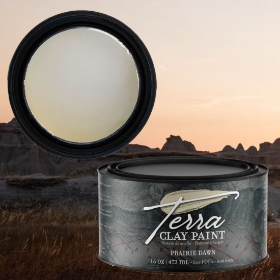 Creme Lermaling Prairie Dawn - Terra Clay Paint Dixie Belle 473 ml