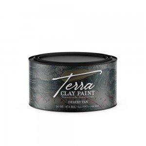 Grå Lermaling Desert tan - Terra Clay Paint Dixie Belle 473 ml