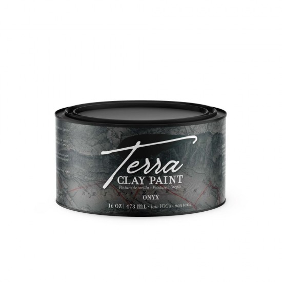 Sort Lermaling Onyx - Terra Clay Paint Dixie Belle 473 ml