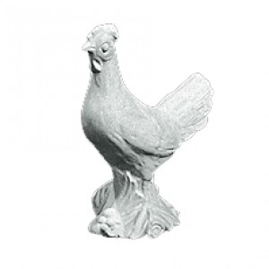 Frostsikker havefigur Høne