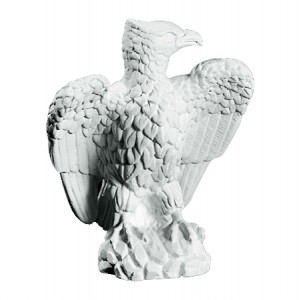 Havefigur i marmor - stor Ørn H47cm