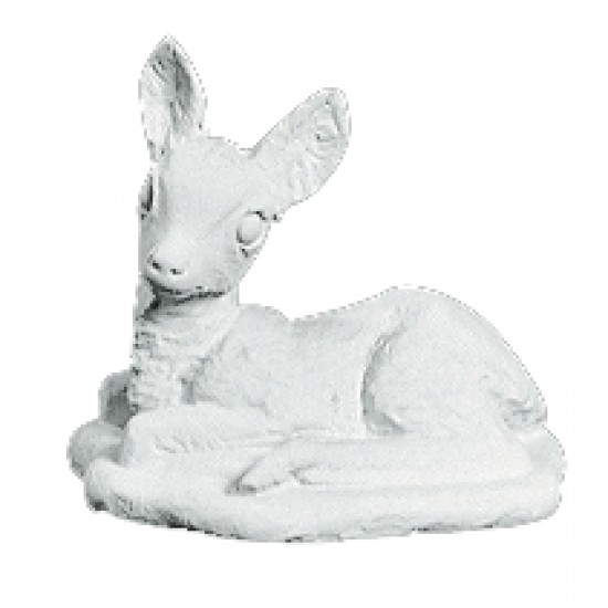 Havefigur Bambi i marmor