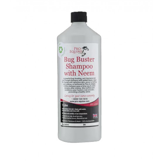 Bug buster Shampoo hest 1 liter