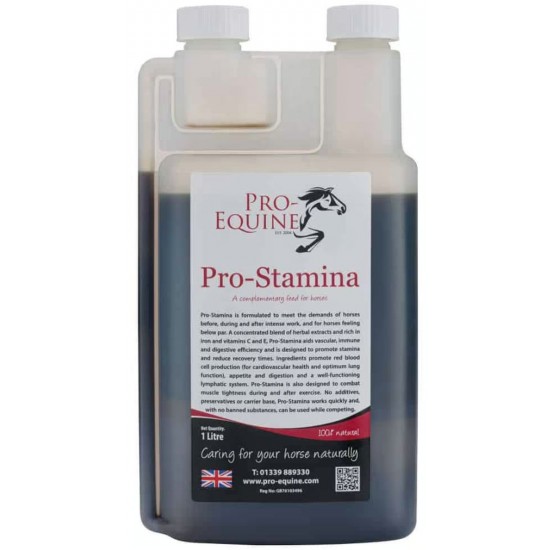 Pro-Stamina 1 liter - Optimal booster til Hest