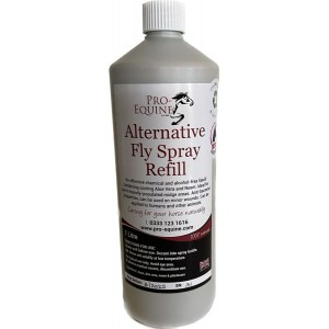 Alternativ Flue og Mitte spray 1000 ml uden forstøver til hest Alternativ Flue og Mitte spray 1000 ml uden forstøver til hest