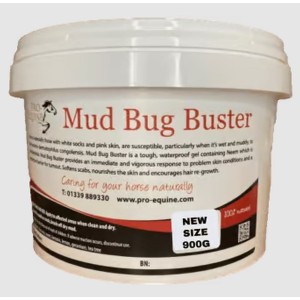 Mud Bug Buster - Muk forebyggelse og behandling til hest 900 gram Mud Bug Buster - Muk forebyggelse og behandling til hest 900 gram